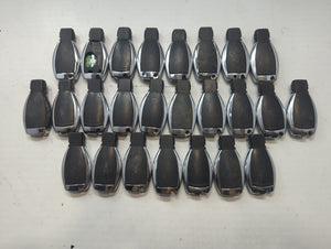 Lot of 25 Mercedes-Benz Keyless Entry Remote Fob MIXED FCC IDS MIXED