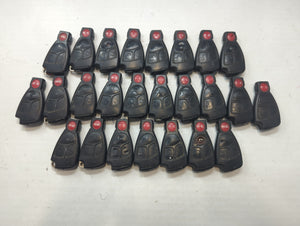 Lot of 25 Mercedes-Benz Keyless Entry Remote Fob MIXED FCC IDS MIXED