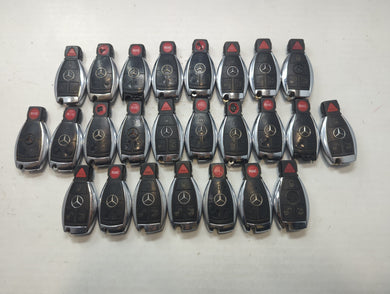 Lot of 25 Mercedes-Benz Keyless Entry Remote Fob MIXED FCC IDS MIXED