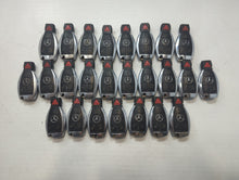 Lot of 25 Mercedes-Benz Keyless Entry Remote Fob MIXED FCC IDS MIXED