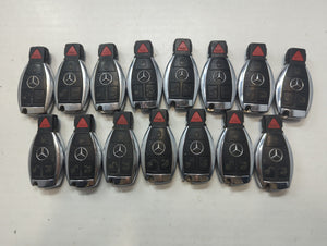 Lot of 15 Mercedes-Benz Keyless Entry Remote Fob MIXED FCC IDS MIXED