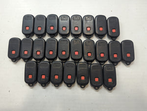 Lot of 25 Toyota Keyless Entry Remote Fob GQ43VT14T