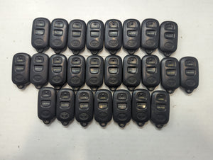 Lot of 25 Toyota Keyless Entry Remote Fob GQ43VT14T