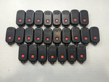 Lot of 25 Toyota Keyless Entry Remote Fob GQ43VT14T