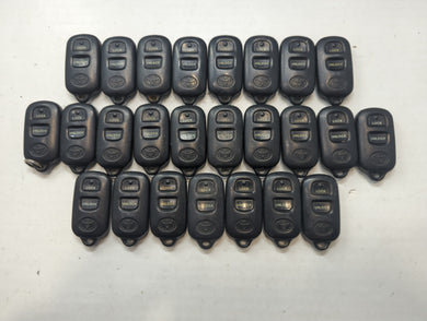 Lot of 25 Toyota Keyless Entry Remote Fob GQ43VT14T