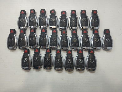 Lot of 25 Mercedes-Benz Keyless Entry Remote Fob MIXED FCC IDS MIXED