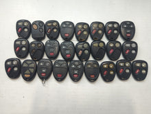 Lot of 25 Chevrolet Keyless Entry Remote Fob MIXED FCC IDS MIXED PART