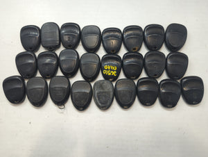 Lot of 25 Chevrolet Keyless Entry Remote Fob MIXED FCC IDS MIXED PART