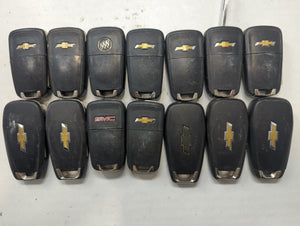 Lot of 14 Chevrolet Keyless Entry Remote Fob MIXED FCC IDS MIXED PART