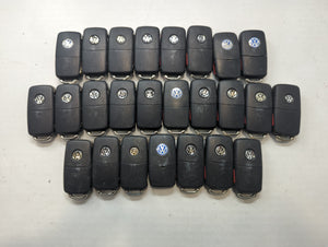 Lot of 25 Volkswagen Keyless Entry Remote Fob MIXED FCC IDS MIXED PART