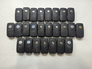 Lot of 25 Volkswagen Keyless Entry Remote Fob MIXED FCC IDS MIXED PART