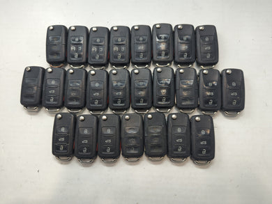 Lot of 25 Volkswagen Keyless Entry Remote Fob MIXED FCC IDS MIXED PART