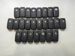 Lot of 25 Volkswagen Keyless Entry Remote Fob MIXED FCC IDS MIXED PART