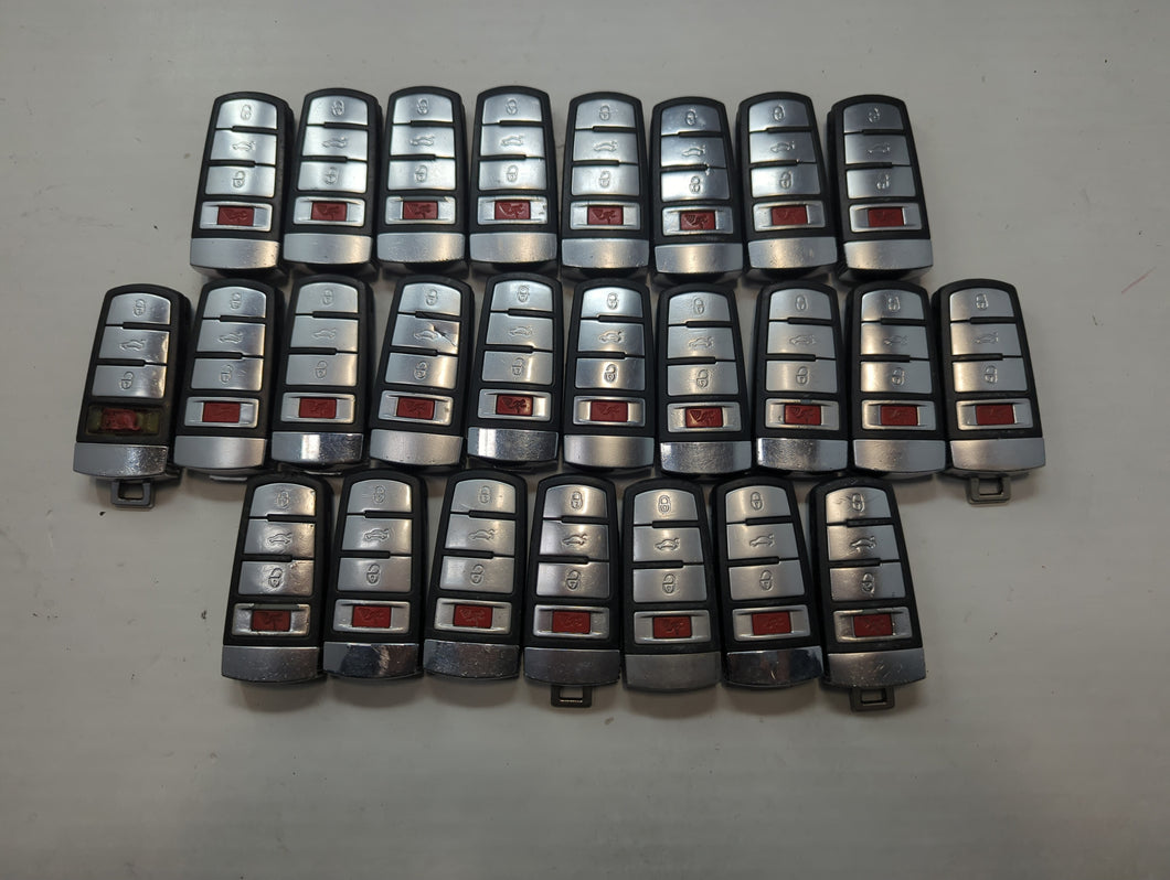 Lot of 25 Volkswagen Keyless Entry Remote Fob MIXED FCC IDS MIXED PART