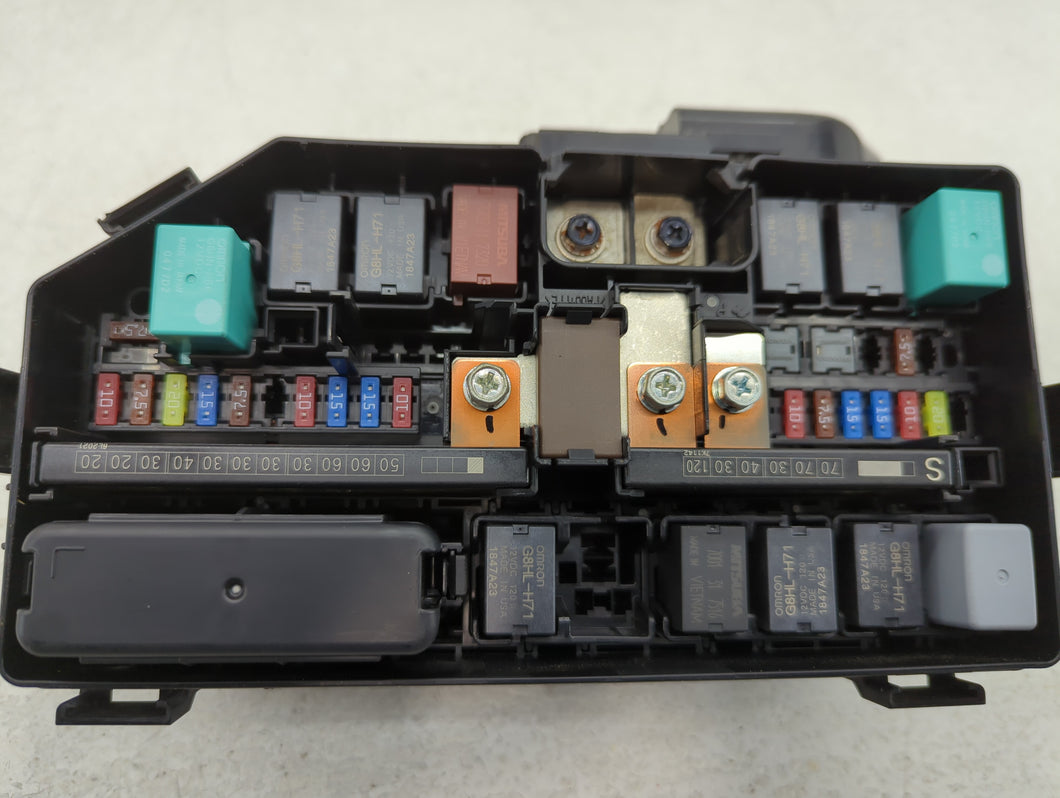 2016-2018 Acura Ilx Fusebox Fuse Box Panel Relay Module P/N:320R20192L TV9 A010 A0 Fits Fits 2016 2017 2018 OEM Used Auto Parts