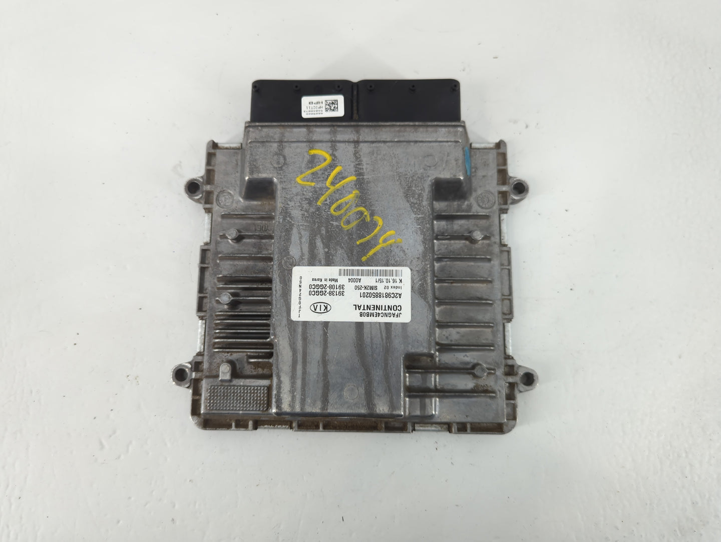 2016-2018 Kia Optima PCM Engine Control Computer ECU ECM PCU OEM P/N:39108-2GGC0 39138-2GGC0 Fits Fits 2016 2017 2018 OEM Used Auto Parts - Oemusedautoparts1.com