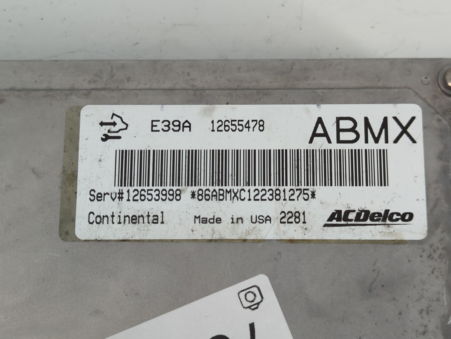 2013-2016 Buick Lacrosse PCM Engine Control Computer ECU ECM PCU OEM P/N:12653998 12655478 Fits Fits 2013 2014 2015 2016 OEM Used Auto Parts - Oemusedautoparts1.com