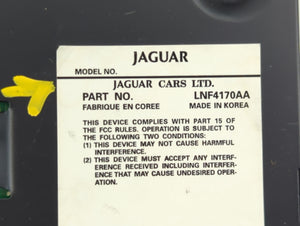 2000-2003 Jaguar Xj8 Radio AM FM Cd Player Receiver Replacement P/N:LNF4170AA Fits Fits 2000 2001 2002 2003 2004 2005 OEM Used Auto Parts