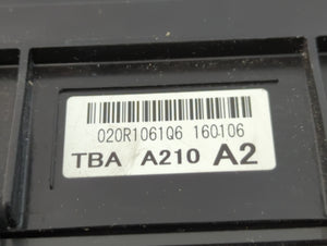 2016-2018 Honda Civic Fusebox Fuse Box Panel Relay Module P/N:020R1061Q6 TBA A210 A2 Fits Fits 2016 2017 2018 OEM Used Auto Parts