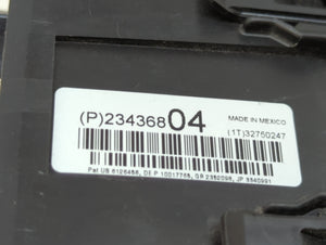 2015-2017 Chevrolet Traverse Fusebox Fuse Box Panel Relay Module P/N:23436804 Fits Fits 2015 2016 2017 OEM Used Auto Parts