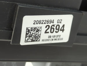 2009-2012 Chevrolet Malibu Fusebox Fuse Box Panel Relay Module P/N:20822694 02 Fits Fits 2009 2010 2011 2012 OEM Used Auto Parts
