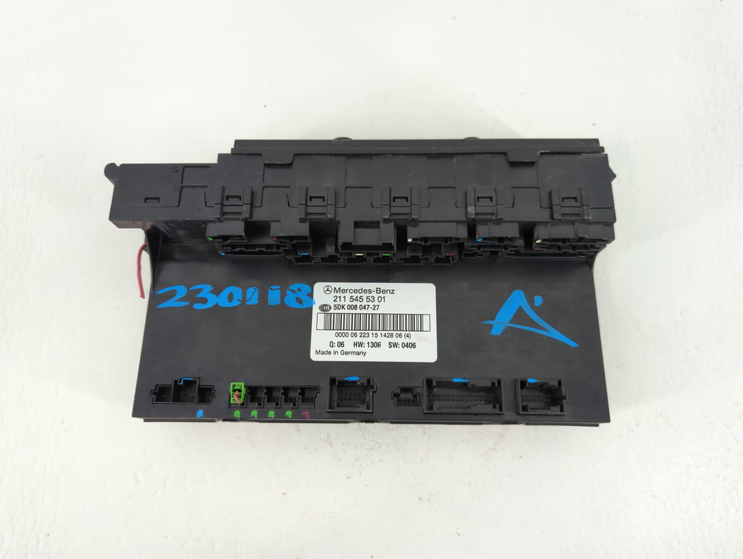 2006-2008 Mercedes-benz E350 Body Control Module Bcm Inner Cabin Fuse Box