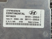 2015-2017 Hyundai Sonata PCM Engine Control Computer ECU ECM PCU OEM P/N:39111-2GGL5 39101-2GGL5 Fits Fits 2015 2016 2017 OEM Used Auto Parts - Oemusedautoparts1.com