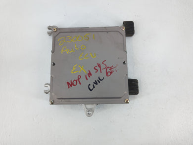 1999-2000 Honda Civic PCM Engine Control Computer ECU ECM PCU OEM P/N:37820-P2P-A92 Fits Fits 1999 2000 OEM Used Auto Parts