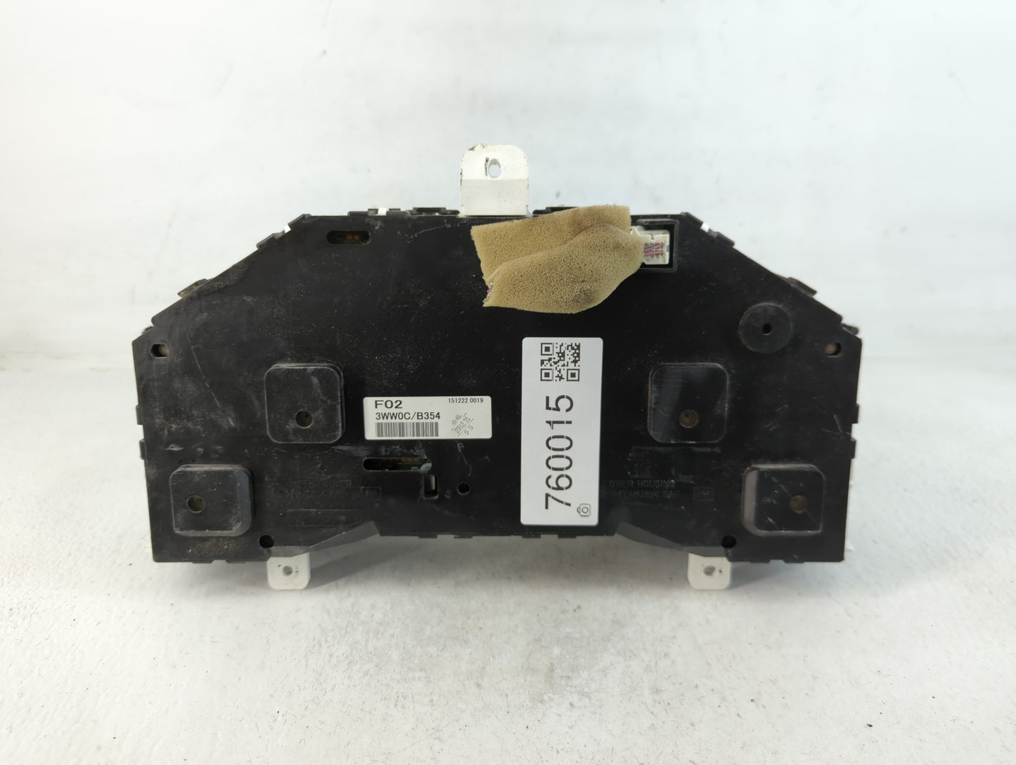 2016 Infiniti Qx50 Instrument Cluster Speedometer Gauges P/N:151222 0019 Fits OEM Used Auto Parts - Oemusedautoparts1.com