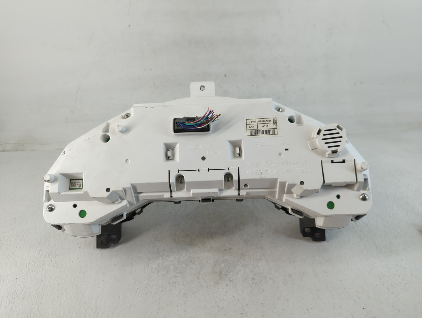 2018 Honda Civic Instrument Cluster Speedometer Gauges P/N:TGG A111 78100 HR0467021 Fits OEM Used Auto Parts - Oemusedautoparts1.com