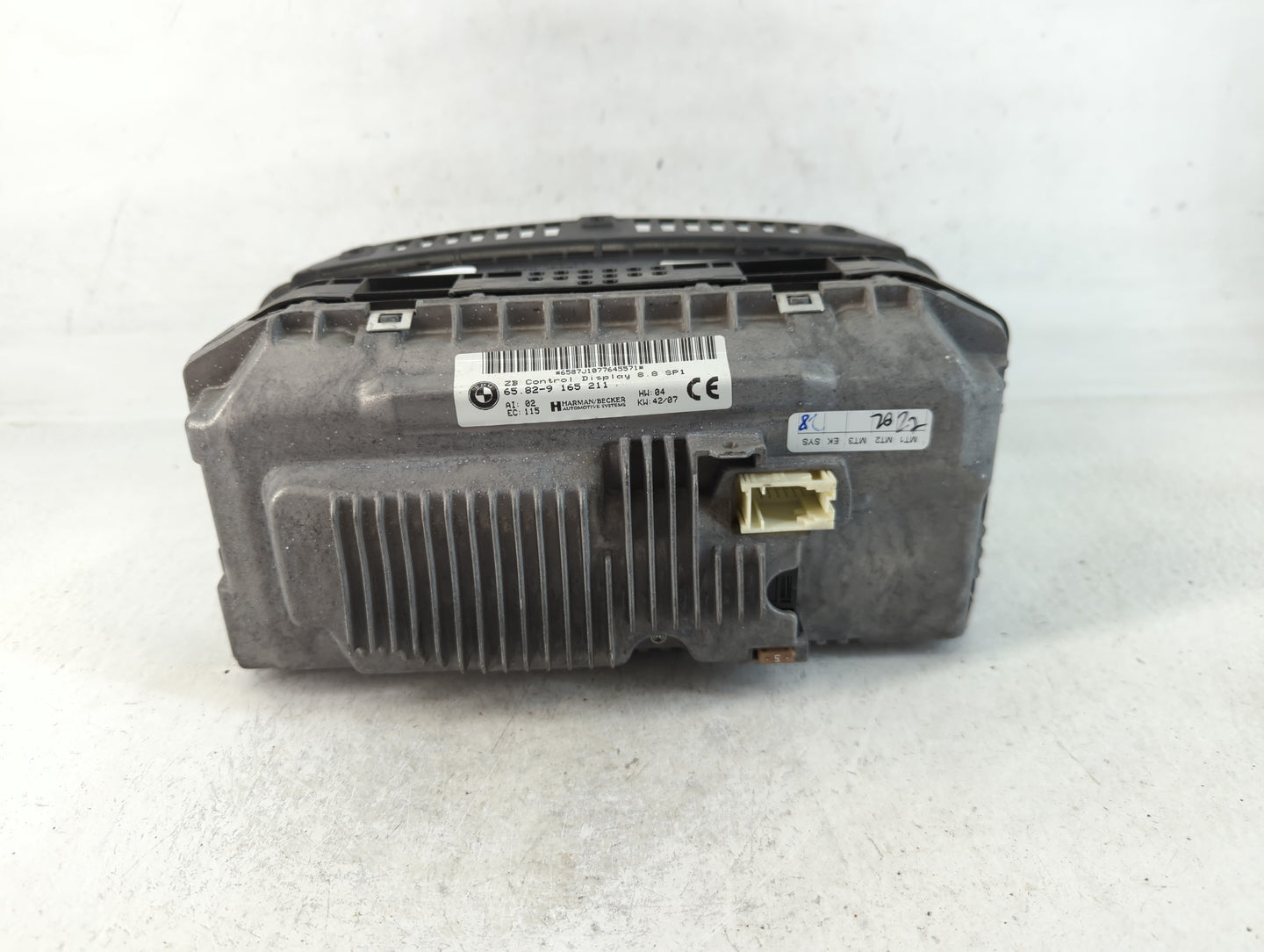 2008 Bmw 750i Instrument Cluster Speedometer Gauges P/N:65 82-9 165 211 Fits OEM Used Auto Parts - Oemusedautoparts1.com