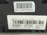 2012 Volkswagen Cc Instrument Cluster Speedometer Gauges P/N:3C8920 970Q Fits OEM Used Auto Parts - Oemusedautoparts1.com