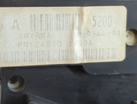 2007-2009 Nissan Altima Instrument Cluster Speedometer Gauges P/N:24810 JA00A Fits Fits 2007 2008 2009 OEM Used Auto Parts - Oemusedautoparts1.com