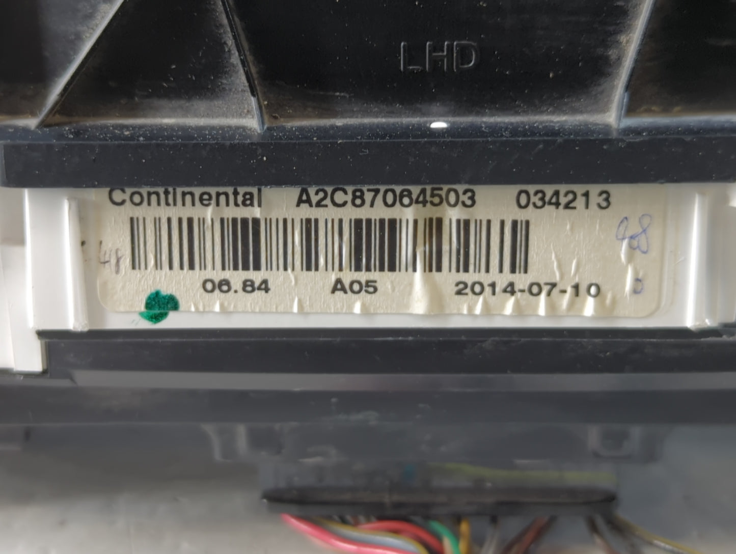 2015 Subaru Legacy Instrument Cluster Speedometer Gauges P/N:A2C87064503 Fits OEM Used Auto Parts - Oemusedautoparts1.com