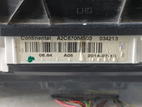 2015 Subaru Legacy Instrument Cluster Speedometer Gauges P/N:A2C87064503 Fits OEM Used Auto Parts - Oemusedautoparts1.com