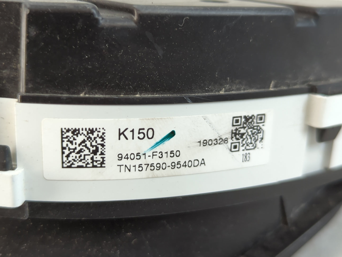 2018 Hyundai Elantra Instrument Cluster Speedometer Gauges P/N:94051-F3150 Fits OEM Used Auto Parts - Oemusedautoparts1.com