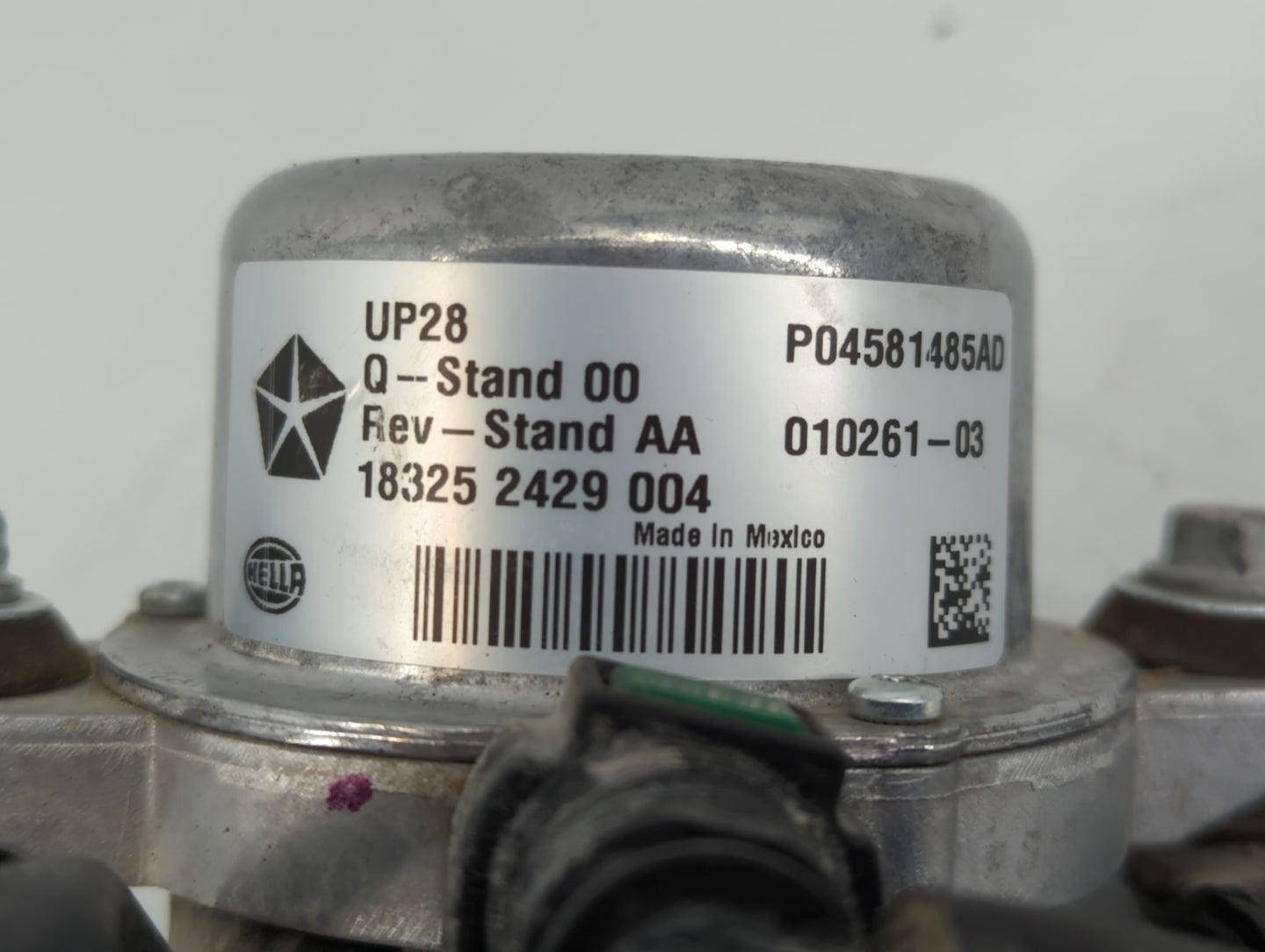 2015-2022 Dodge Charger ABS Pump Control Module Replacement P/N:P04581485AD Fits Fits 2015 2016 2017 2018 2019 2020 2021 2022 OEM Used Auto Parts - Oemusedautoparts1.com