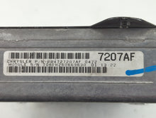 1997 Dodge Caravan PCM Engine Control Computer ECU ECM PCU OEM P/N:P04727207AF Fits OEM Used Auto Parts