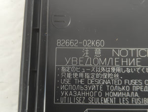 2019-2022 Toyota Corolla Fusebox Fuse Box Panel Relay Module P/N:82662-02K60 Fits Fits 2019 2020 2021 2022 OEM Used Auto Parts