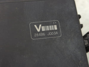 2012-2015 Nissan Rogue Fusebox Fuse Box Panel Relay Module P/N:284B6 JG03A Fits Fits 2012 2013 2014 2015 OEM Used Auto Parts