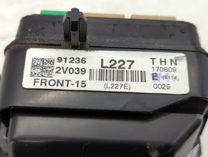 2015-2017 Hyundai Veloster Fusebox Fuse Box Panel Relay Module P/N:91236 2V039 Fits Fits 2015 2016 2017 OEM Used Auto Parts