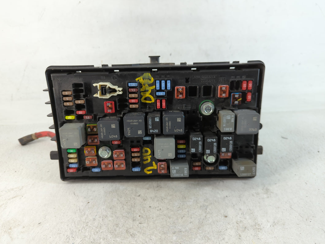 2013 Buick Lacrosse Fusebox Fuse Box Panel Relay Module P/N:22885508_01 Fits OEM Used Auto Parts