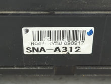 2008-2011 Honda Civic Fusebox Fuse Box Panel Relay Module P/N:NA49KNY5U 090817 SNA-A312 Fits Fits 2008 2009 2010 2011 OEM Used Auto Parts