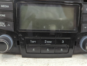 2012-2014 Hyundai Sonata Radio AM FM Cd Player Receiver Replacement P/N:96180-3Q700 Fits Fits 2012 2013 2014 OEM Used Auto Parts