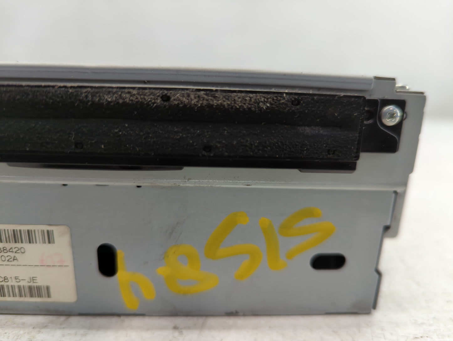 2012-2013 Jaguar Xf Radio AM FM Cd Player Receiver Replacement P/N:50645928 AA CF6N-18C815-JE Fits Fits 2012 2013 OEM Used Auto Parts - Oemusedautoparts1.com