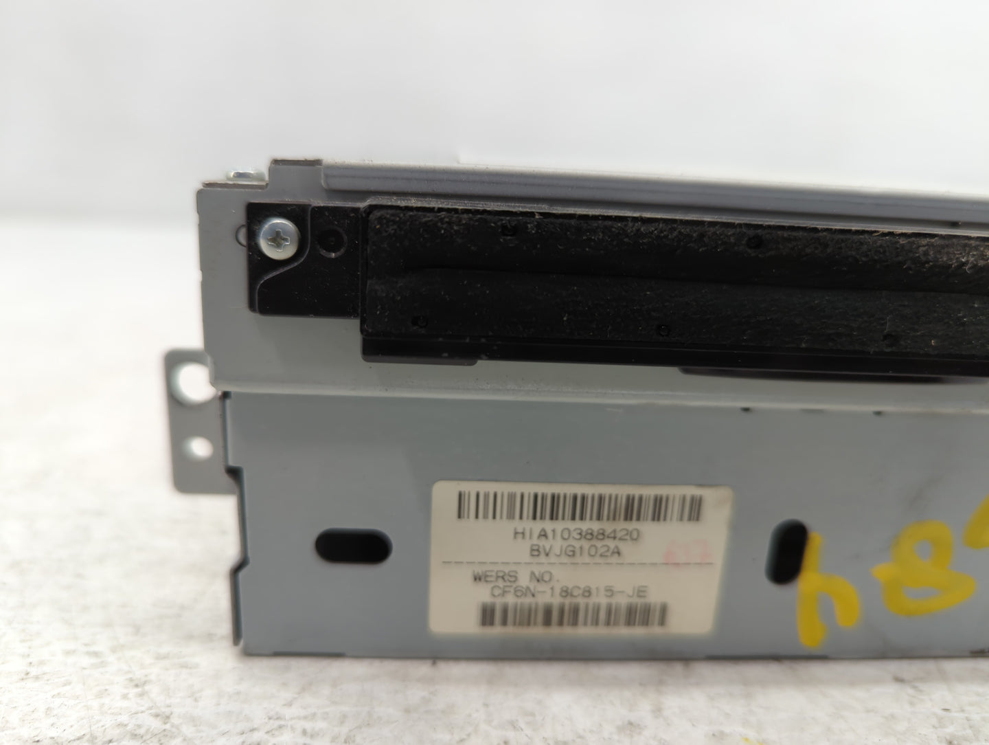 2012-2013 Jaguar Xf Radio AM FM Cd Player Receiver Replacement P/N:50645928 AA CF6N-18C815-JE Fits Fits 2012 2013 OEM Used Auto Parts - Oemusedautoparts1.com