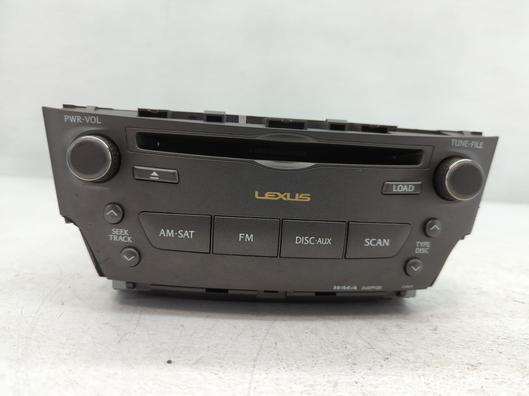 2006-2008 Lexus Is250 Radio AM FM Cd Player Receiver Replacement P/N:86120-53320 Fits Fits 2006 2007 2008 OEM Used Auto Parts