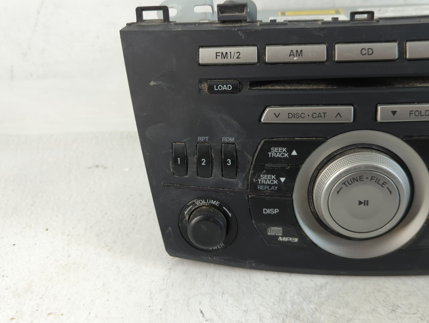 2011 Mazda 3 Radio AM FM Cd Player Receiver Replacement Fits OEM Used Auto Parts - Oemusedautoparts1.com