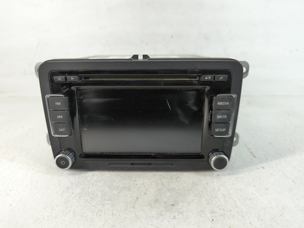 2012-2015 Volkswagen Cc Radio AM FM Cd Player Receiver Replacement P/N:1K0 035 180 AD Fits Fits 2010 2011 2012 2013 2014 2015 OEM Used Auto Parts