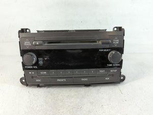 2011-2014 Toyota Sienna Radio AM FM Cd Player Receiver Replacement P/N:86120-08270 Fits Fits 2011 2012 2013 2014 OEM Used Auto Parts